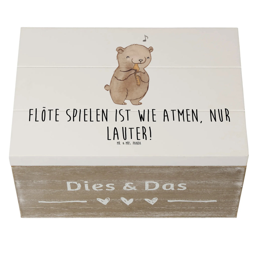 Holzkiste Flöte Atem Holzkiste, Kiste, Schatzkiste, Truhe, Schatulle, XXL, Erinnerungsbox, Erinnerungskiste, Dekokiste, Aufbewahrungsbox, Geschenkbox, Geschenkdose, Instrumente, Geschenke Musiker, Musikliebhaber