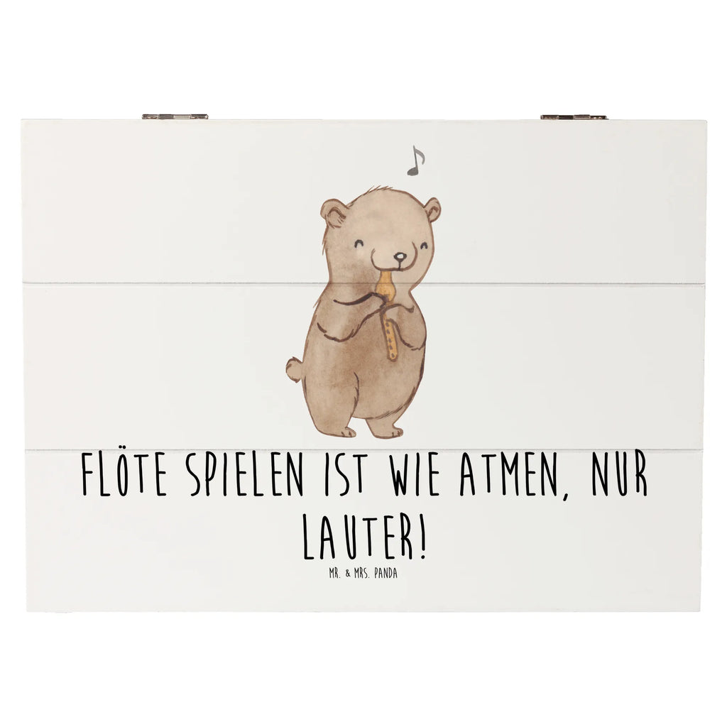 Holzkiste Flöte Atem Holzkiste, Kiste, Schatzkiste, Truhe, Schatulle, XXL, Erinnerungsbox, Erinnerungskiste, Dekokiste, Aufbewahrungsbox, Geschenkbox, Geschenkdose, Instrumente, Geschenke Musiker, Musikliebhaber