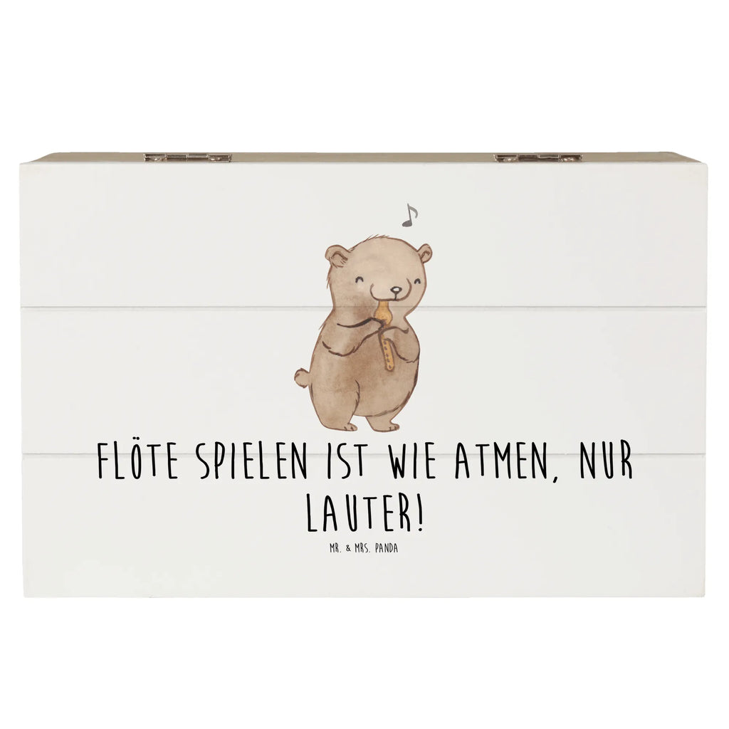 Holzkiste Flöte Atem Holzkiste, Kiste, Schatzkiste, Truhe, Schatulle, XXL, Erinnerungsbox, Erinnerungskiste, Dekokiste, Aufbewahrungsbox, Geschenkbox, Geschenkdose, Instrumente, Geschenke Musiker, Musikliebhaber