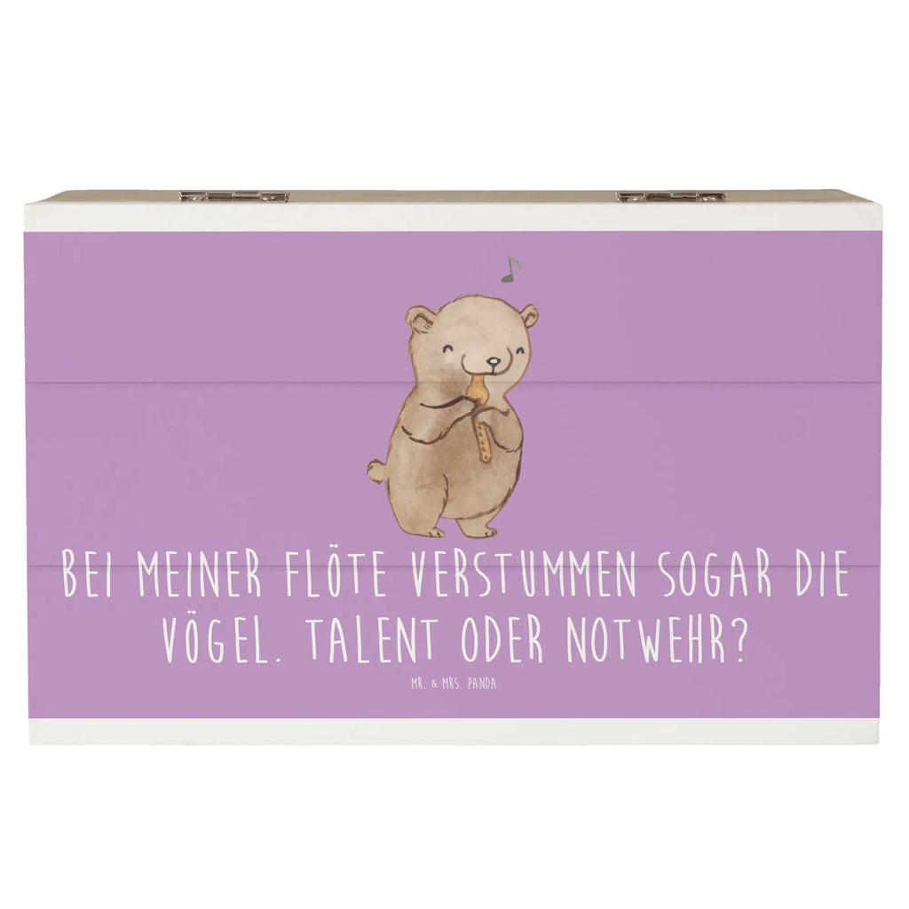 Holzkiste Besondere Flöte Holzkiste, Kiste, Schatzkiste, Truhe, Schatulle, XXL, Erinnerungsbox, Erinnerungskiste, Dekokiste, Aufbewahrungsbox, Geschenkbox, Geschenkdose, Instrumente, Geschenke Musiker, Musikliebhaber