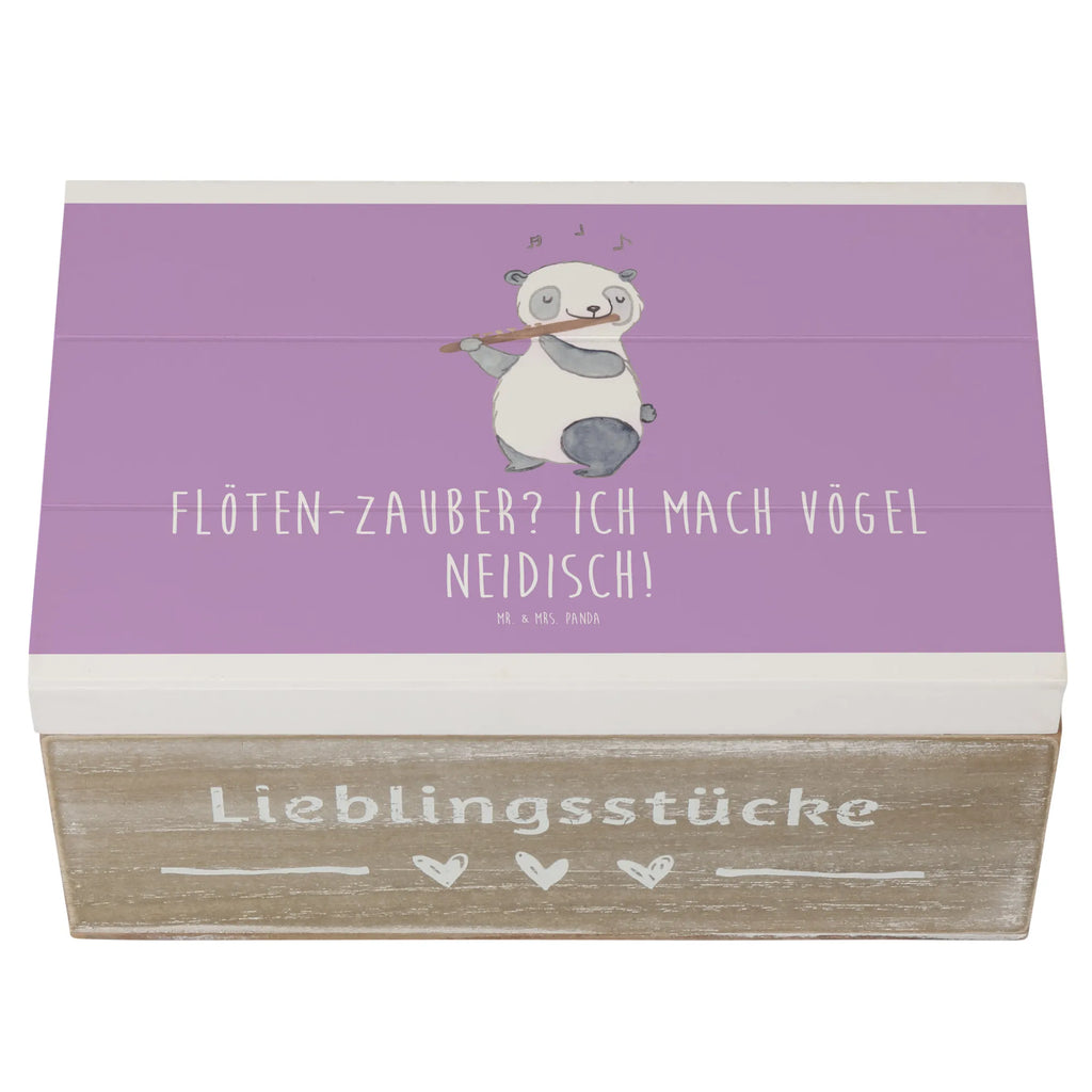 Holzkiste Flöte Zauber Holzkiste, Kiste, Schatzkiste, Truhe, Schatulle, XXL, Erinnerungsbox, Erinnerungskiste, Dekokiste, Aufbewahrungsbox, Geschenkbox, Geschenkdose, Instrumente, Geschenke Musiker, Musikliebhaber