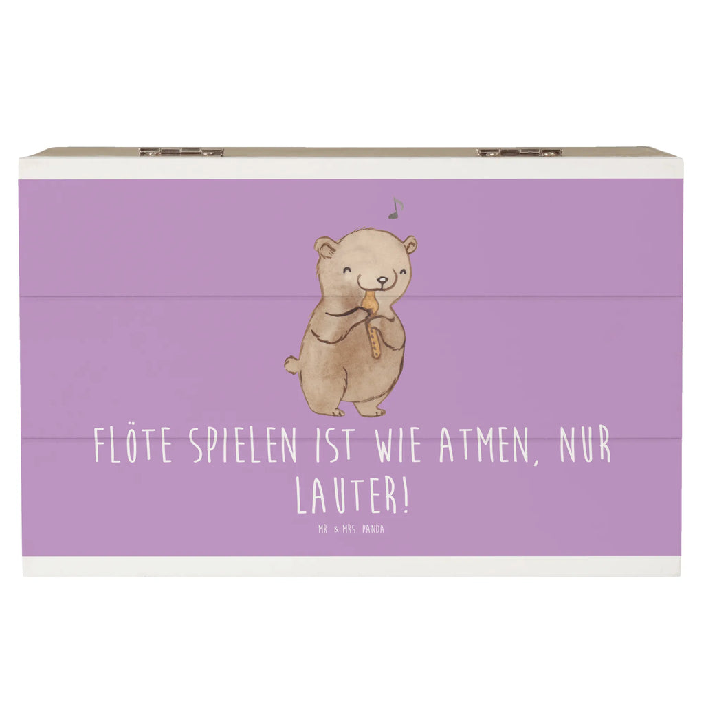 Holzkiste Flöte Atem Holzkiste, Kiste, Schatzkiste, Truhe, Schatulle, XXL, Erinnerungsbox, Erinnerungskiste, Dekokiste, Aufbewahrungsbox, Geschenkbox, Geschenkdose, Instrumente, Geschenke Musiker, Musikliebhaber