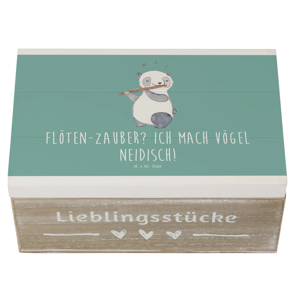 Holzkiste Flöte Zauber Holzkiste, Kiste, Schatzkiste, Truhe, Schatulle, XXL, Erinnerungsbox, Erinnerungskiste, Dekokiste, Aufbewahrungsbox, Geschenkbox, Geschenkdose, Instrumente, Geschenke Musiker, Musikliebhaber