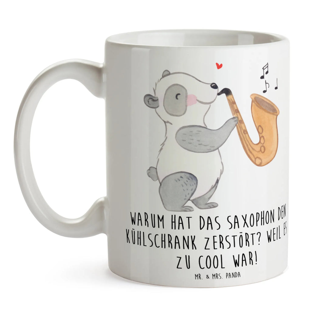 Mug Warum hat das Saxophon den Kühlschrank zerstört? Weil es zu cool war! Tasse, Kaffeetasse, Teetasse, Becher, Kaffeebecher, Teebecher, Keramiktasse, Porzellantasse, Büro Tasse, Geschenk Tasse, Tasse Sprüche, Tasse Motive, Kaffeetassen, Tasse bedrucken, Designer Tasse, Cappuccino Tassen, Schöne Teetassen, Instrumente, Geschenke Musiker, Musikliebhaber