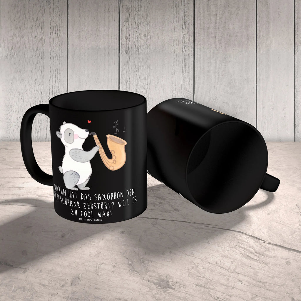 Mug Warum hat das Saxophon den Kühlschrank zerstört? Weil es zu cool war! Tasse, Kaffeetasse, Teetasse, Becher, Kaffeebecher, Teebecher, Keramiktasse, Porzellantasse, Büro Tasse, Geschenk Tasse, Tasse Sprüche, Tasse Motive, Kaffeetassen, Tasse bedrucken, Designer Tasse, Cappuccino Tassen, Schöne Teetassen, Instrumente, Geschenke Musiker, Musikliebhaber
