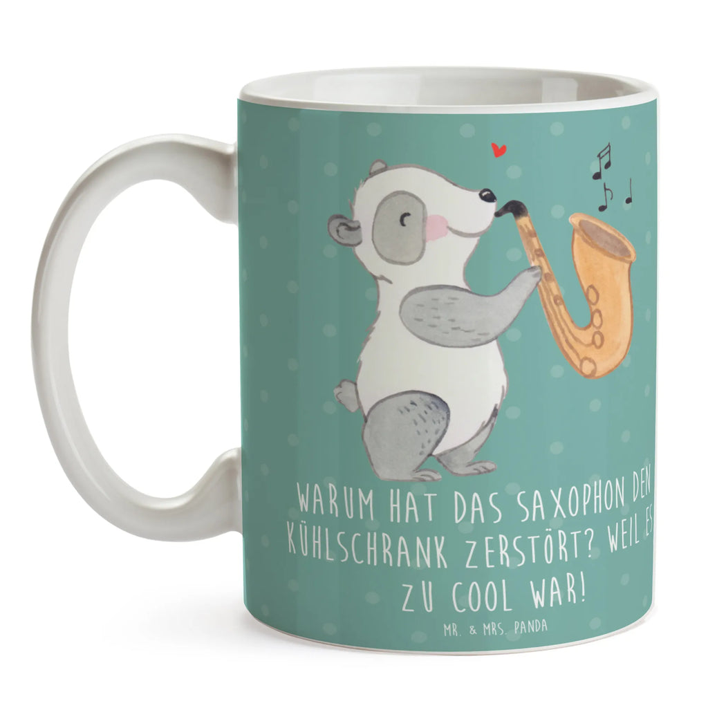 Mug Warum hat das Saxophon den Kühlschrank zerstört? Weil es zu cool war! Tasse, Kaffeetasse, Teetasse, Becher, Kaffeebecher, Teebecher, Keramiktasse, Porzellantasse, Büro Tasse, Geschenk Tasse, Tasse Sprüche, Tasse Motive, Kaffeetassen, Tasse bedrucken, Designer Tasse, Cappuccino Tassen, Schöne Teetassen, Instrumente, Geschenke Musiker, Musikliebhaber