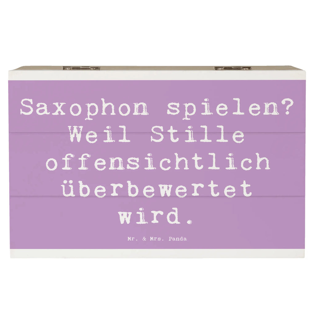 Holzkiste Spruch Saxophon Leidenschaft Holzkiste, Kiste, Schatzkiste, Truhe, Schatulle, XXL, Erinnerungsbox, Erinnerungskiste, Dekokiste, Aufbewahrungsbox, Geschenkbox, Geschenkdose, Instrumente, Geschenke Musiker, Musikliebhaber