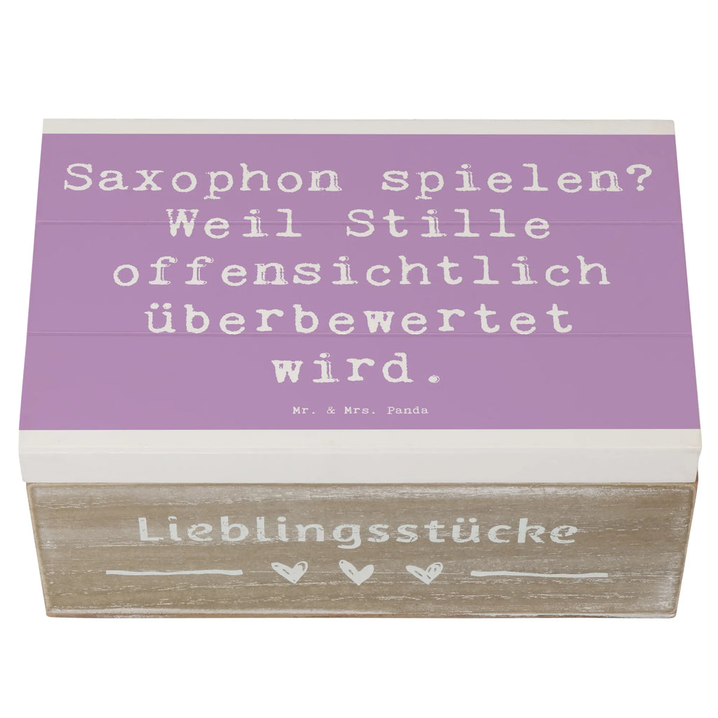 Holzkiste Spruch Saxophon Leidenschaft Holzkiste, Kiste, Schatzkiste, Truhe, Schatulle, XXL, Erinnerungsbox, Erinnerungskiste, Dekokiste, Aufbewahrungsbox, Geschenkbox, Geschenkdose, Instrumente, Geschenke Musiker, Musikliebhaber