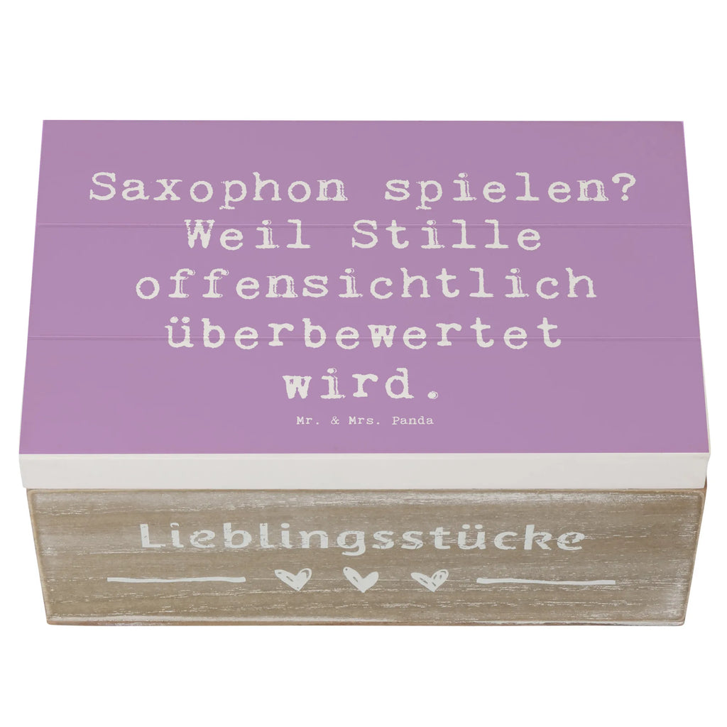 Holzkiste Spruch Saxophon Leidenschaft Holzkiste, Kiste, Schatzkiste, Truhe, Schatulle, XXL, Erinnerungsbox, Erinnerungskiste, Dekokiste, Aufbewahrungsbox, Geschenkbox, Geschenkdose, Instrumente, Geschenke Musiker, Musikliebhaber