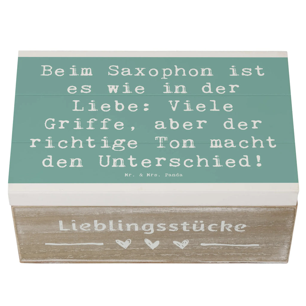 Holzkiste Spruch Saxophon Liebe Holzkiste, Kiste, Schatzkiste, Truhe, Schatulle, XXL, Erinnerungsbox, Erinnerungskiste, Dekokiste, Aufbewahrungsbox, Geschenkbox, Geschenkdose, Instrumente, Geschenke Musiker, Musikliebhaber