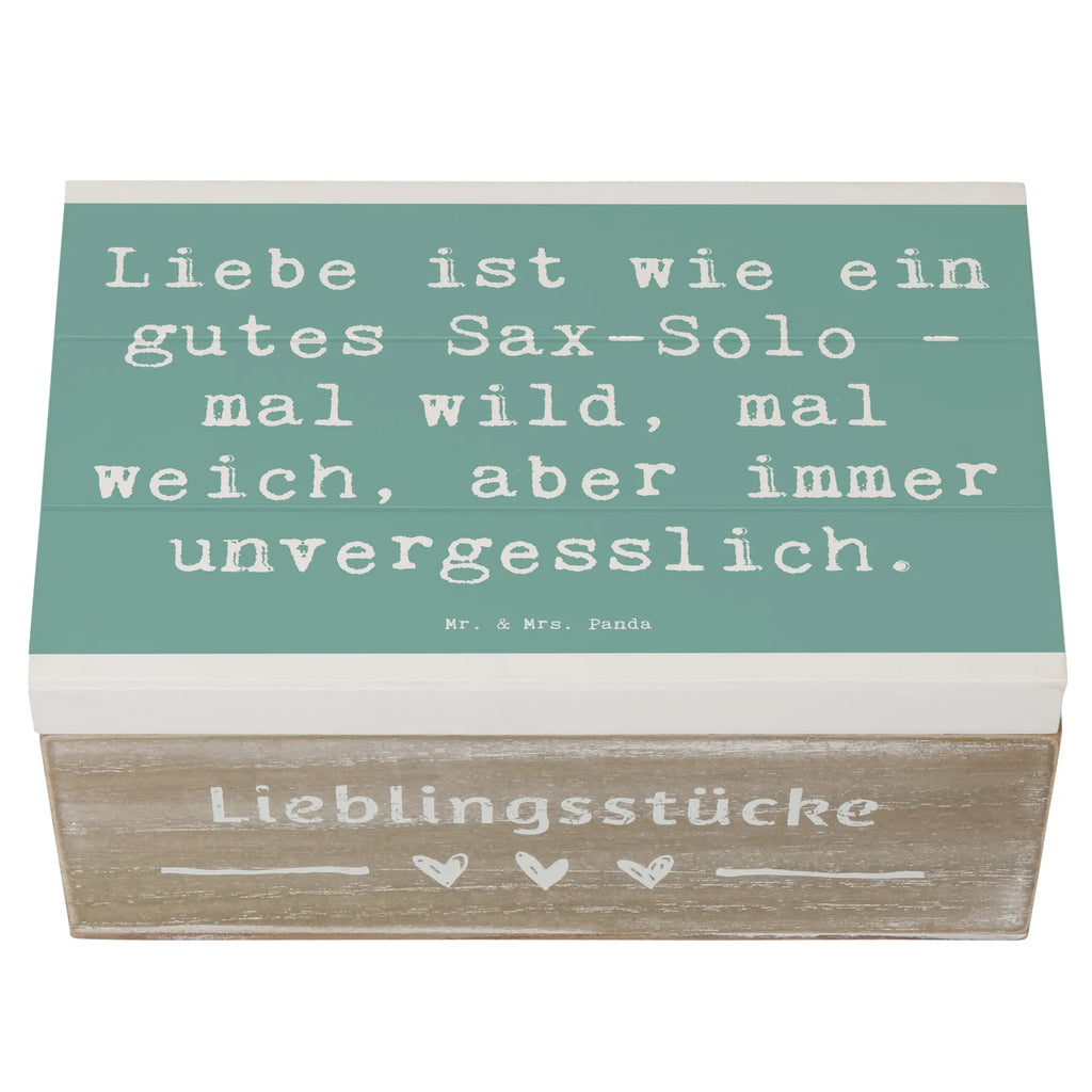 Holzkiste Spruch Saxophon Liebe Holzkiste, Kiste, Schatzkiste, Truhe, Schatulle, XXL, Erinnerungsbox, Erinnerungskiste, Dekokiste, Aufbewahrungsbox, Geschenkbox, Geschenkdose, Instrumente, Geschenke Musiker, Musikliebhaber