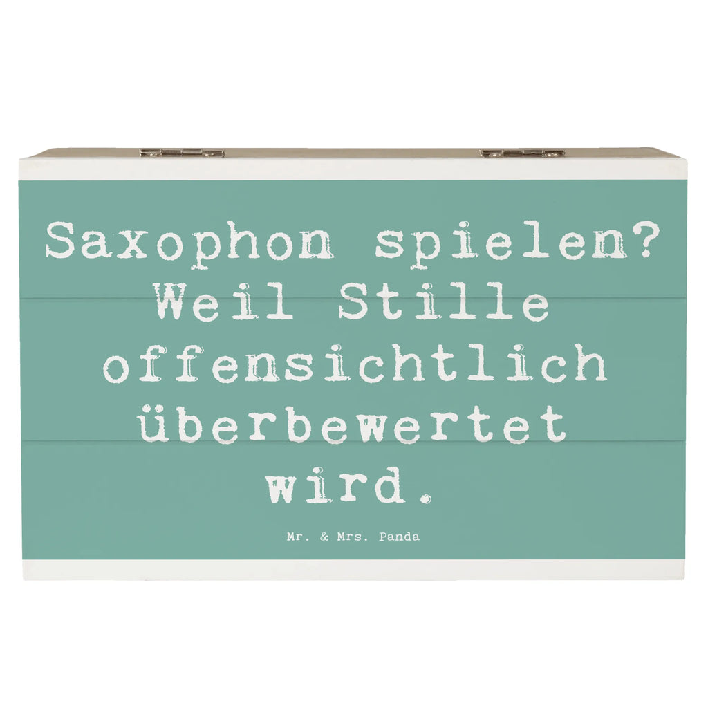 Holzkiste Spruch Saxophon Leidenschaft Holzkiste, Kiste, Schatzkiste, Truhe, Schatulle, XXL, Erinnerungsbox, Erinnerungskiste, Dekokiste, Aufbewahrungsbox, Geschenkbox, Geschenkdose, Instrumente, Geschenke Musiker, Musikliebhaber