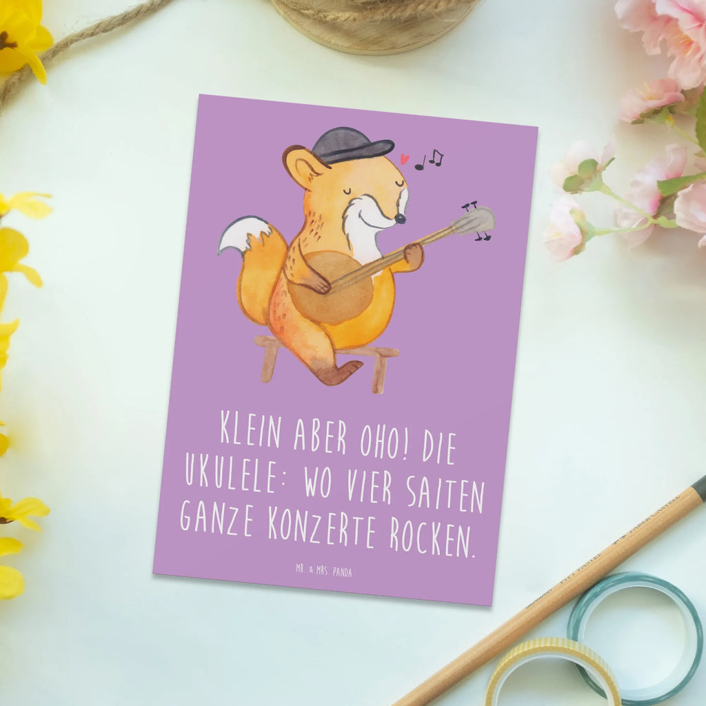 Postkarte Ukulele Magie Postkarte, Karte, Geschenkkarte, Grußkarte, Einladung, Ansichtskarte, Geburtstagskarte, Einladungskarte, Dankeskarte, Ansichtskarten, Einladung Geburtstag, Einladungskarten Geburtstag, Instrumente, Geschenke Musiker, Musikliebhaber