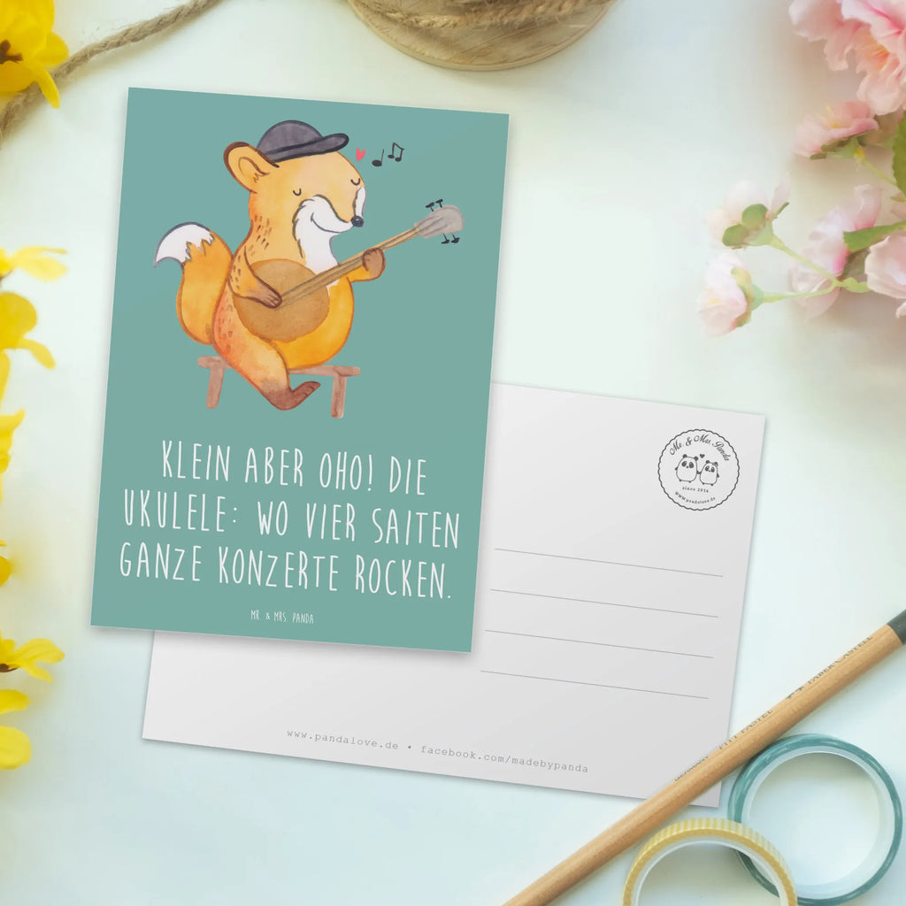 Postkarte Ukulele Magie Postkarte, Karte, Geschenkkarte, Grußkarte, Einladung, Ansichtskarte, Geburtstagskarte, Einladungskarte, Dankeskarte, Ansichtskarten, Einladung Geburtstag, Einladungskarten Geburtstag, Instrumente, Geschenke Musiker, Musikliebhaber