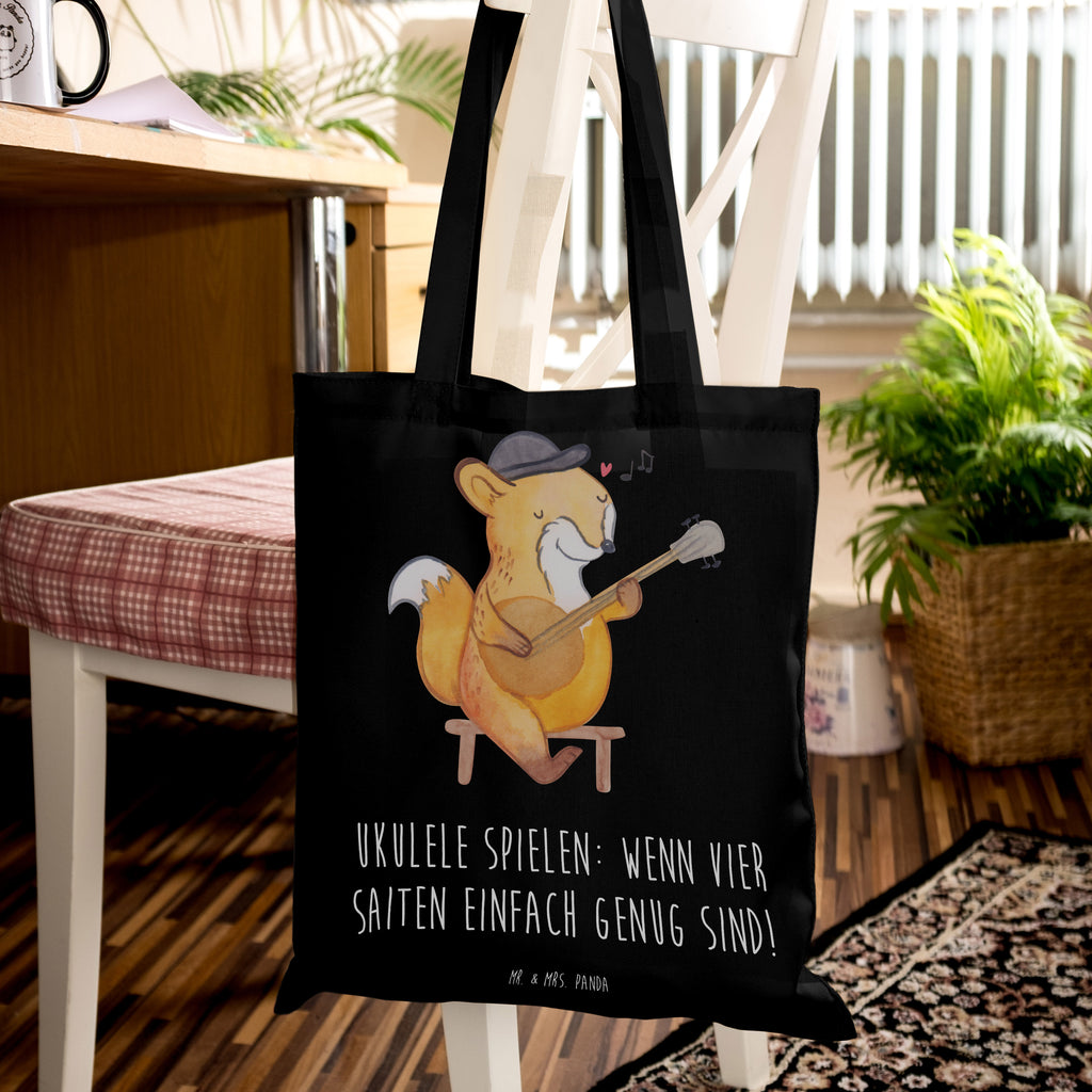 Tragetasche Ukulele Freude Beuteltasche, Beutel, Einkaufstasche, Jutebeutel, Stoffbeutel, Tasche, Shopper, Umhängetasche, Strandtasche, Schultertasche, Stofftasche, Tragetasche, Badetasche, Jutetasche, Einkaufstüte, Laptoptasche, Instrumente, Geschenke Musiker, Musikliebhaber