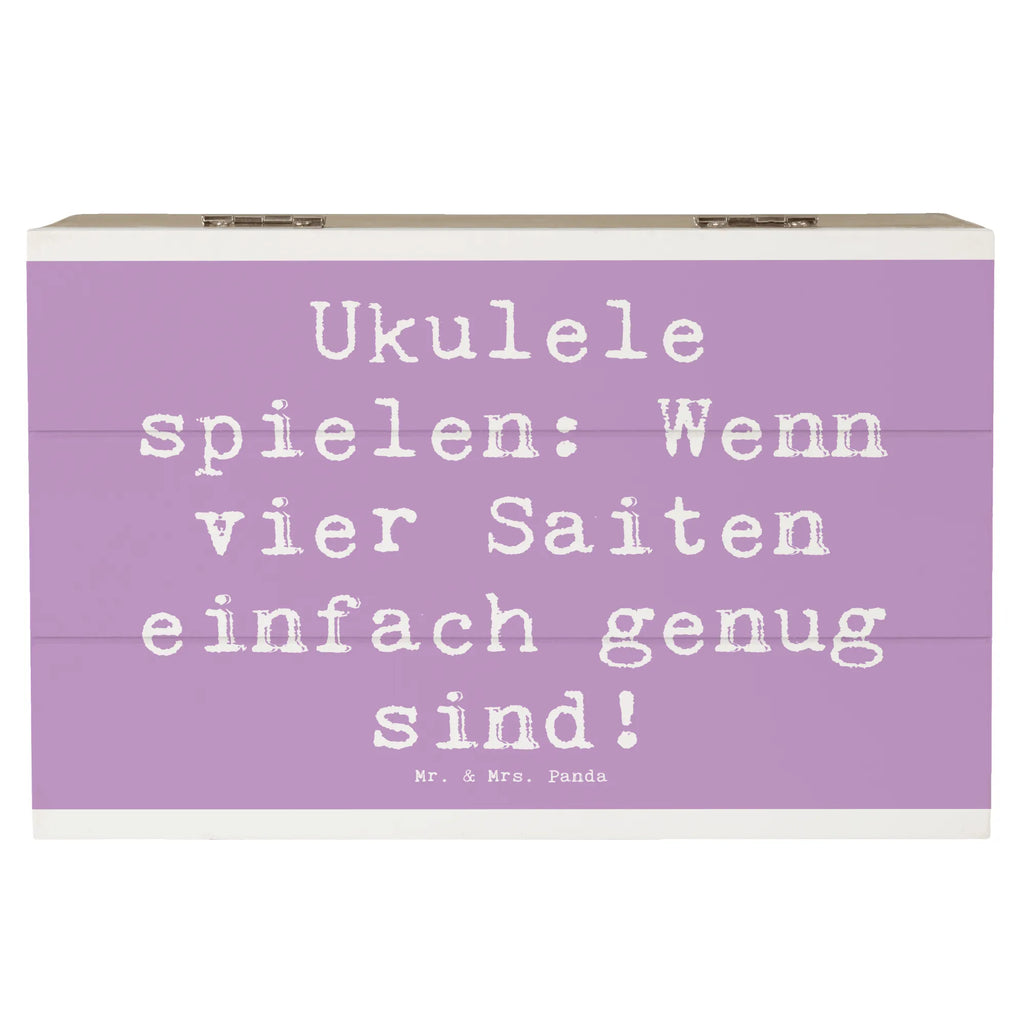 Holzkiste Spruch Ukulele Freude Holzkiste, Kiste, Schatzkiste, Truhe, Schatulle, XXL, Erinnerungsbox, Erinnerungskiste, Dekokiste, Aufbewahrungsbox, Geschenkbox, Geschenkdose, Instrumente, Geschenke Musiker, Musikliebhaber