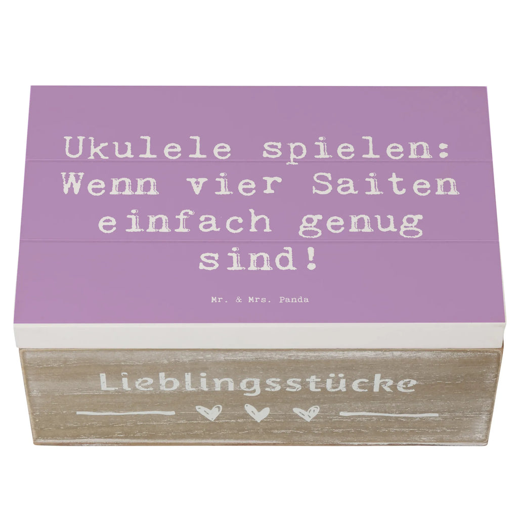 Holzkiste Spruch Ukulele Freude Holzkiste, Kiste, Schatzkiste, Truhe, Schatulle, XXL, Erinnerungsbox, Erinnerungskiste, Dekokiste, Aufbewahrungsbox, Geschenkbox, Geschenkdose, Instrumente, Geschenke Musiker, Musikliebhaber