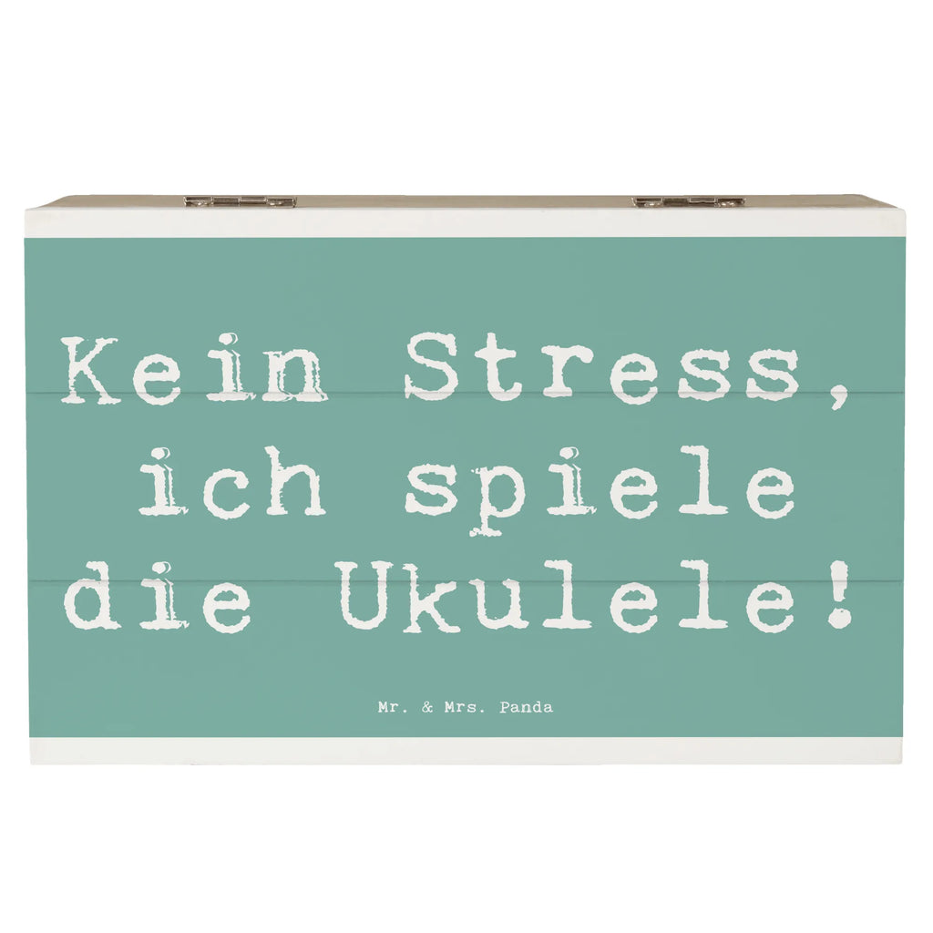 Holzkiste Spruch Ukulele Entspannung Holzkiste, Kiste, Schatzkiste, Truhe, Schatulle, XXL, Erinnerungsbox, Erinnerungskiste, Dekokiste, Aufbewahrungsbox, Geschenkbox, Geschenkdose, Instrumente, Geschenke Musiker, Musikliebhaber