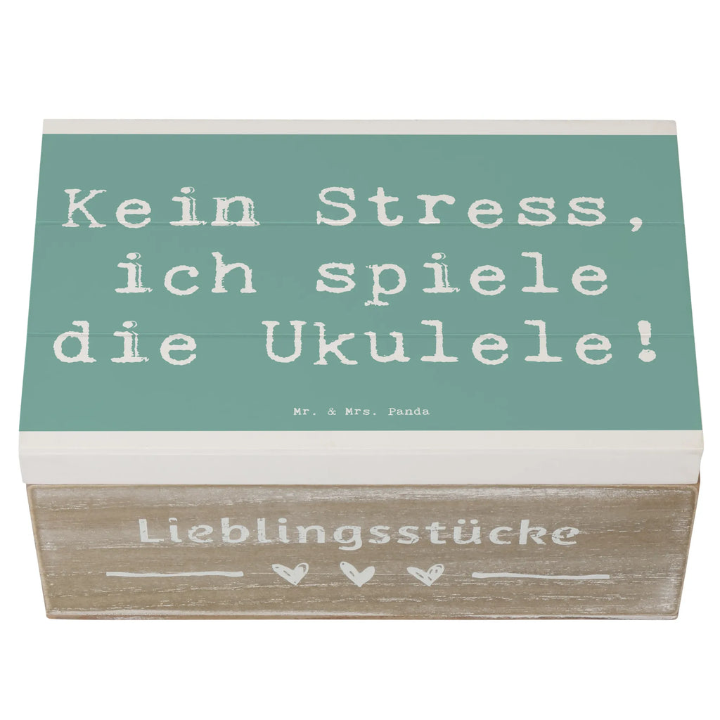 Holzkiste Spruch Ukulele Entspannung Holzkiste, Kiste, Schatzkiste, Truhe, Schatulle, XXL, Erinnerungsbox, Erinnerungskiste, Dekokiste, Aufbewahrungsbox, Geschenkbox, Geschenkdose, Instrumente, Geschenke Musiker, Musikliebhaber