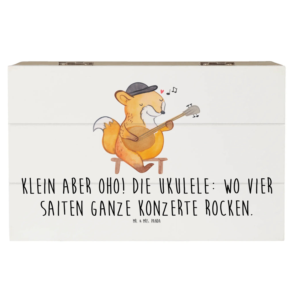 Holzkiste Ukulele Magie Holzkiste, Kiste, Schatzkiste, Truhe, Schatulle, XXL, Erinnerungsbox, Erinnerungskiste, Dekokiste, Aufbewahrungsbox, Geschenkbox, Geschenkdose, Instrumente, Geschenke Musiker, Musikliebhaber