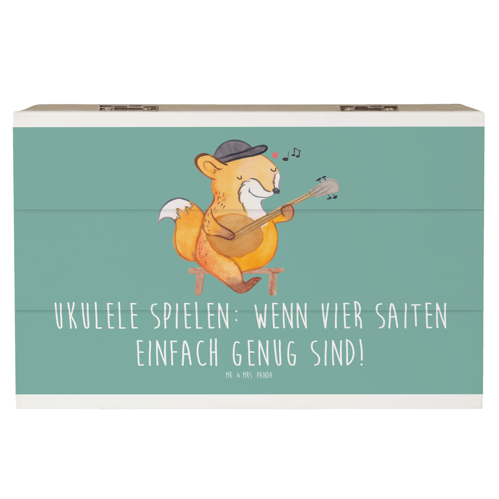 Holzkiste Ukulele Freude Holzkiste, Kiste, Schatzkiste, Truhe, Schatulle, XXL, Erinnerungsbox, Erinnerungskiste, Dekokiste, Aufbewahrungsbox, Geschenkbox, Geschenkdose, Instrumente, Geschenke Musiker, Musikliebhaber