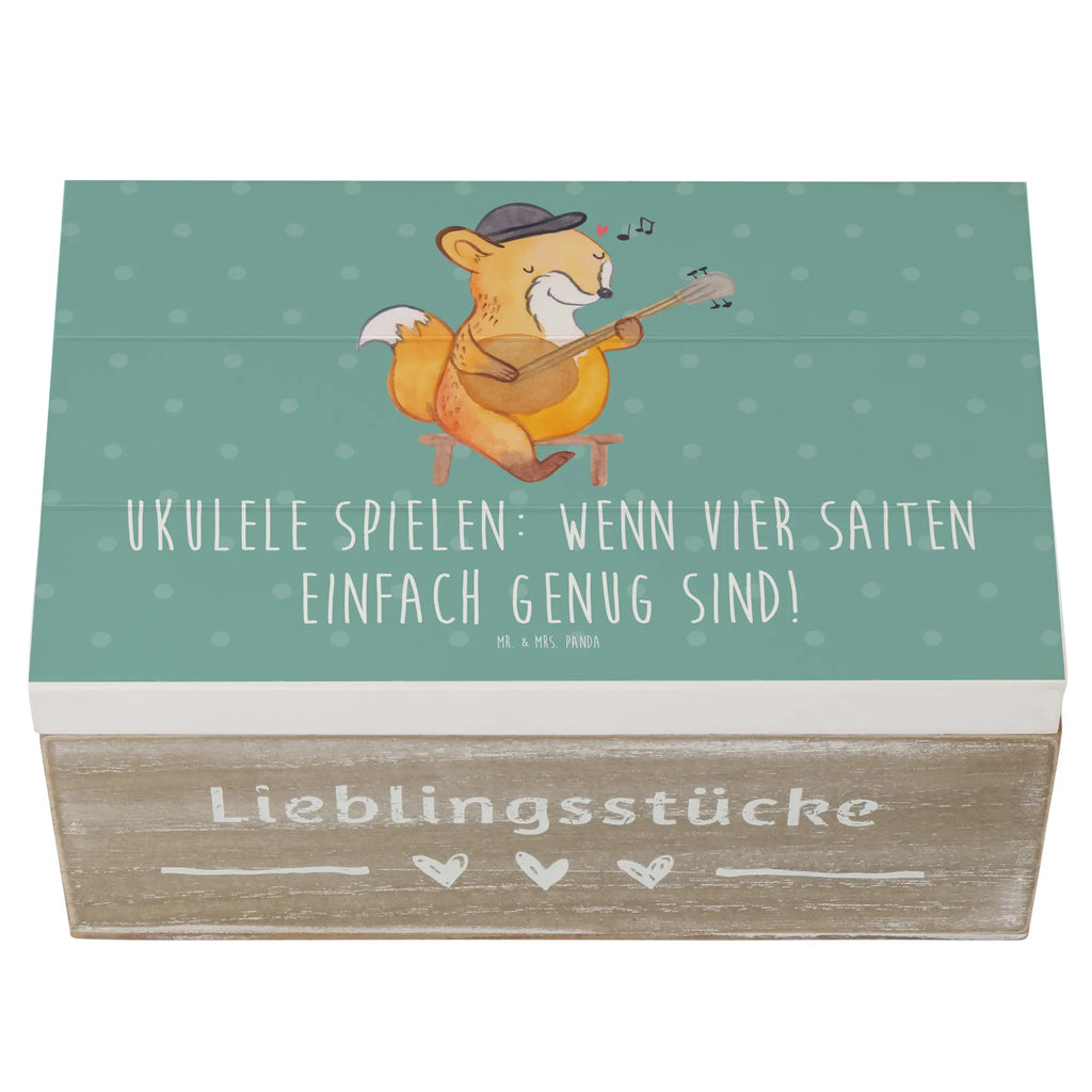 Holzkiste Ukulele Freude Holzkiste, Kiste, Schatzkiste, Truhe, Schatulle, XXL, Erinnerungsbox, Erinnerungskiste, Dekokiste, Aufbewahrungsbox, Geschenkbox, Geschenkdose, Instrumente, Geschenke Musiker, Musikliebhaber