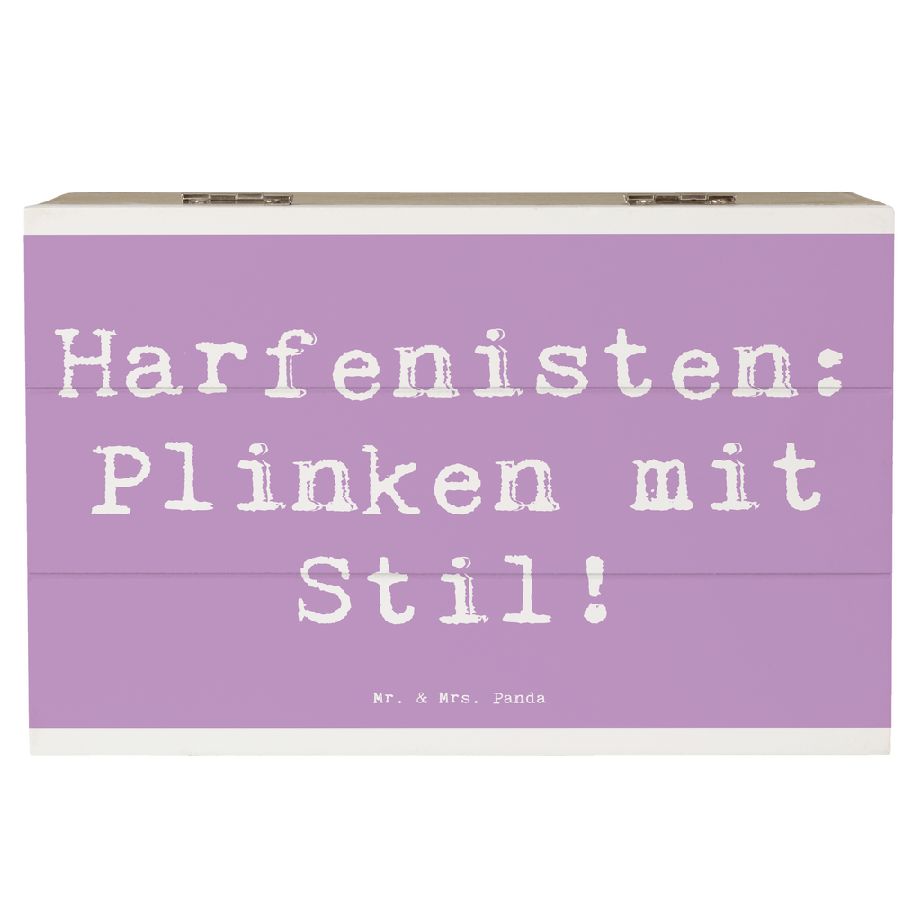 Holzkiste Spruch Harfe mit Stil Holzkiste, Kiste, Schatzkiste, Truhe, Schatulle, XXL, Erinnerungsbox, Erinnerungskiste, Dekokiste, Aufbewahrungsbox, Geschenkbox, Geschenkdose, Instrumente, Geschenke Musiker, Musikliebhaber