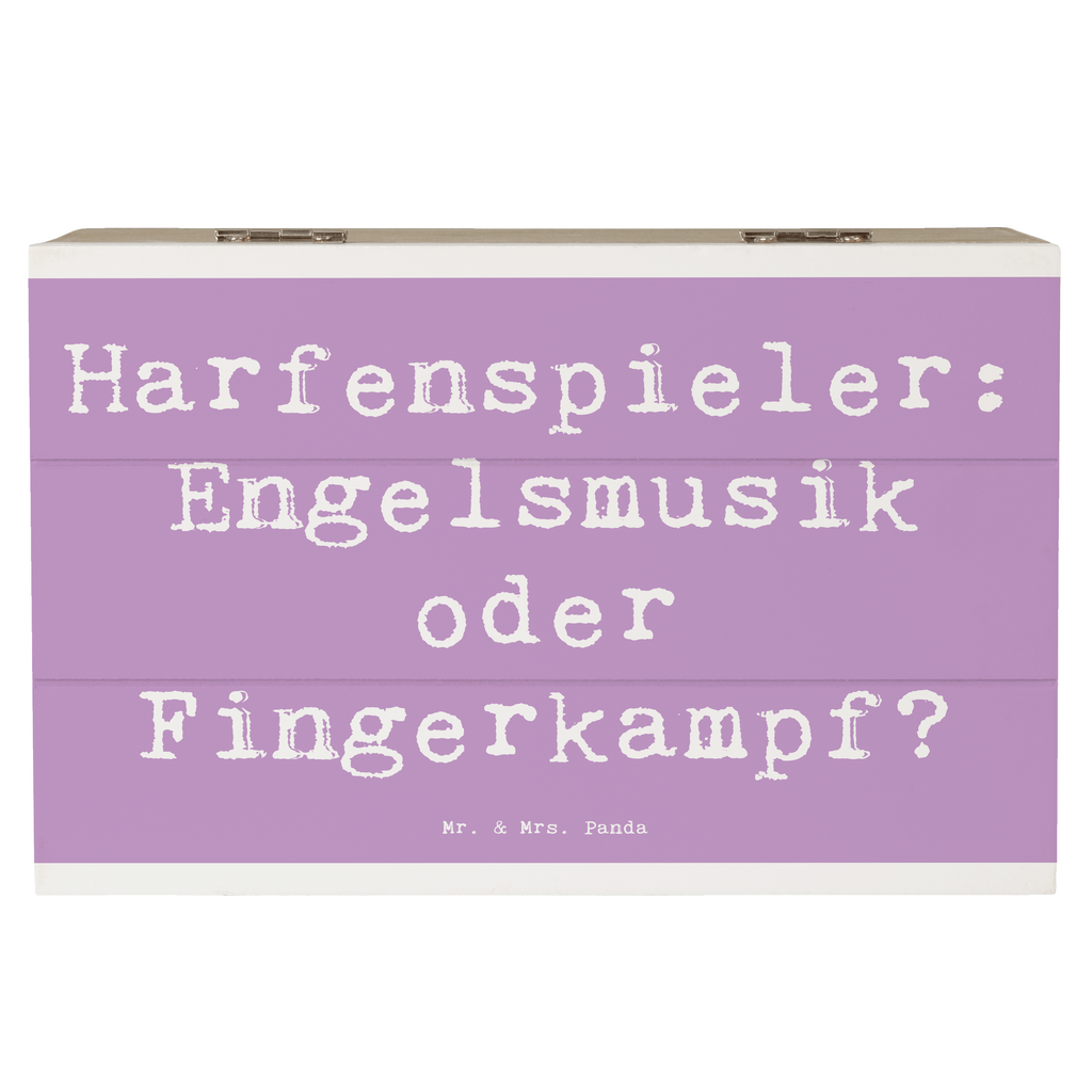 Holzkiste Spruch Harfe Melodien Holzkiste, Kiste, Schatzkiste, Truhe, Schatulle, XXL, Erinnerungsbox, Erinnerungskiste, Dekokiste, Aufbewahrungsbox, Geschenkbox, Geschenkdose, Instrumente, Geschenke Musiker, Musikliebhaber