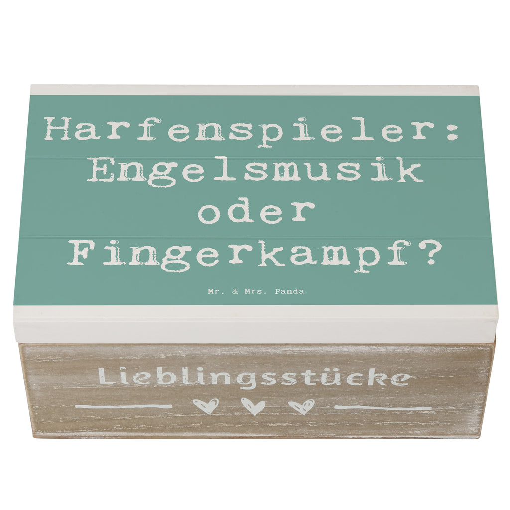 Holzkiste Spruch Harfe Melodien Holzkiste, Kiste, Schatzkiste, Truhe, Schatulle, XXL, Erinnerungsbox, Erinnerungskiste, Dekokiste, Aufbewahrungsbox, Geschenkbox, Geschenkdose, Instrumente, Geschenke Musiker, Musikliebhaber