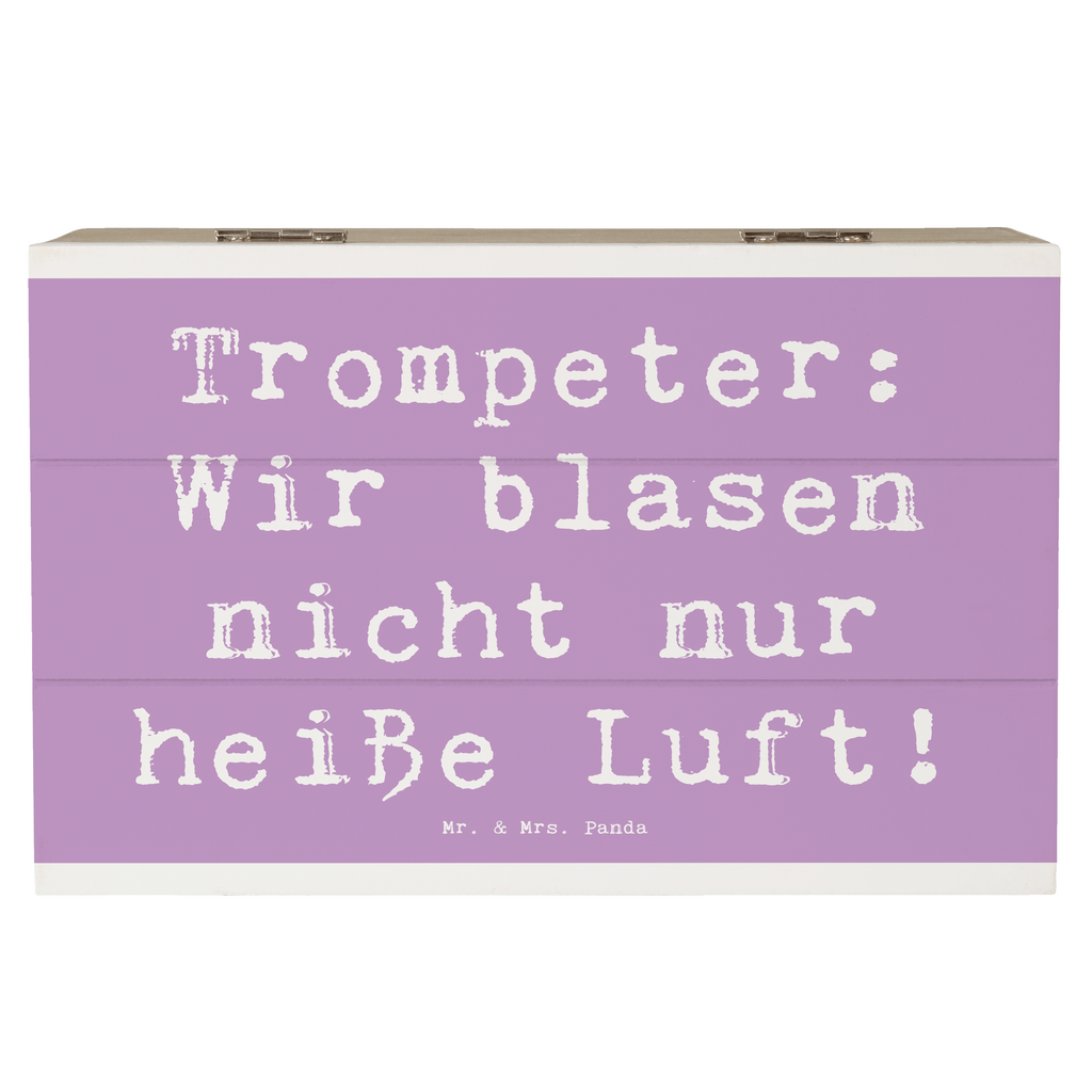 Holzkiste Spruch Trompete Kunst Holzkiste, Kiste, Schatzkiste, Truhe, Schatulle, XXL, Erinnerungsbox, Erinnerungskiste, Dekokiste, Aufbewahrungsbox, Geschenkbox, Geschenkdose, Instrumente, Geschenke Musiker, Musikliebhaber