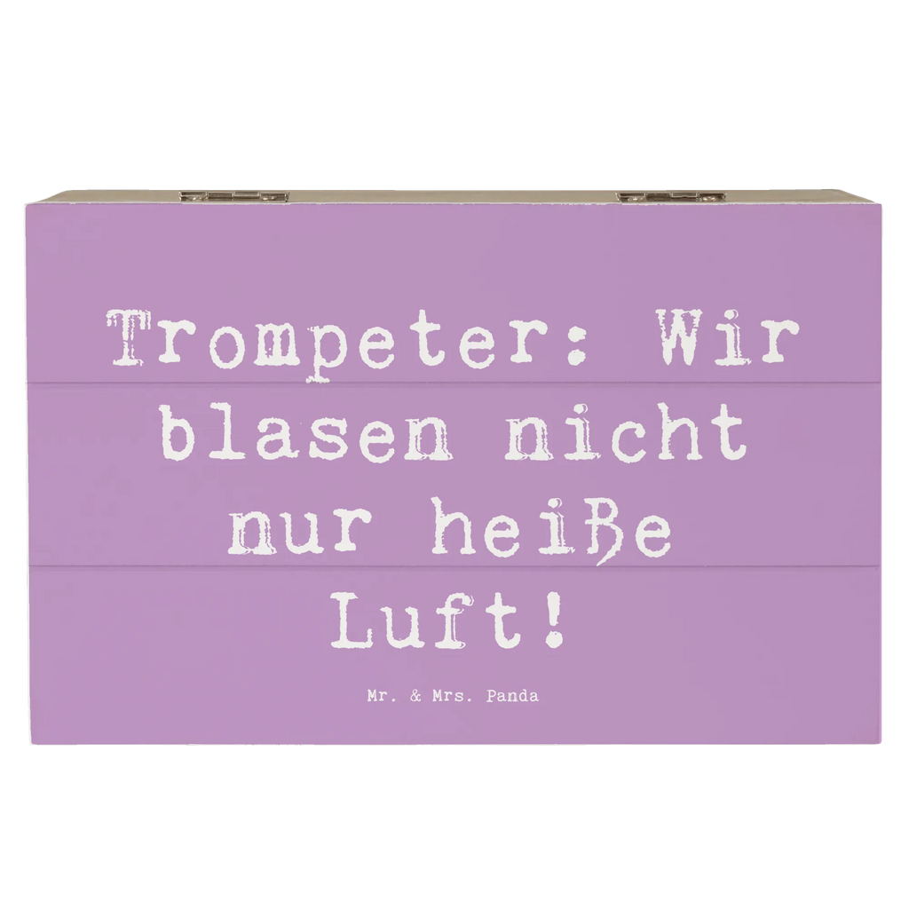 Holzkiste Spruch Trompete Kunst Holzkiste, Kiste, Schatzkiste, Truhe, Schatulle, XXL, Erinnerungsbox, Erinnerungskiste, Dekokiste, Aufbewahrungsbox, Geschenkbox, Geschenkdose, Instrumente, Geschenke Musiker, Musikliebhaber