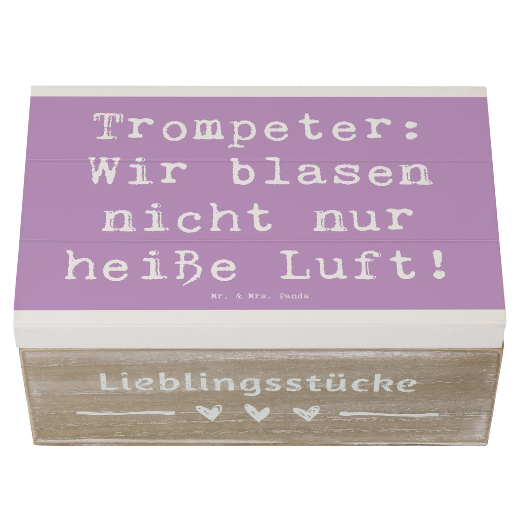 Holzkiste Spruch Trompete Kunst Holzkiste, Kiste, Schatzkiste, Truhe, Schatulle, XXL, Erinnerungsbox, Erinnerungskiste, Dekokiste, Aufbewahrungsbox, Geschenkbox, Geschenkdose, Instrumente, Geschenke Musiker, Musikliebhaber