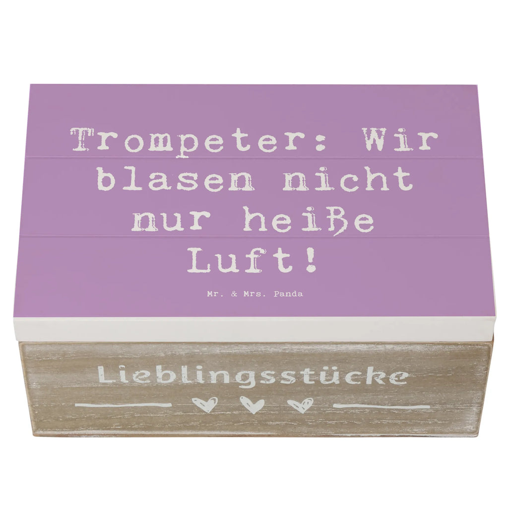 Holzkiste Spruch Trompete Kunst Holzkiste, Kiste, Schatzkiste, Truhe, Schatulle, XXL, Erinnerungsbox, Erinnerungskiste, Dekokiste, Aufbewahrungsbox, Geschenkbox, Geschenkdose, Instrumente, Geschenke Musiker, Musikliebhaber