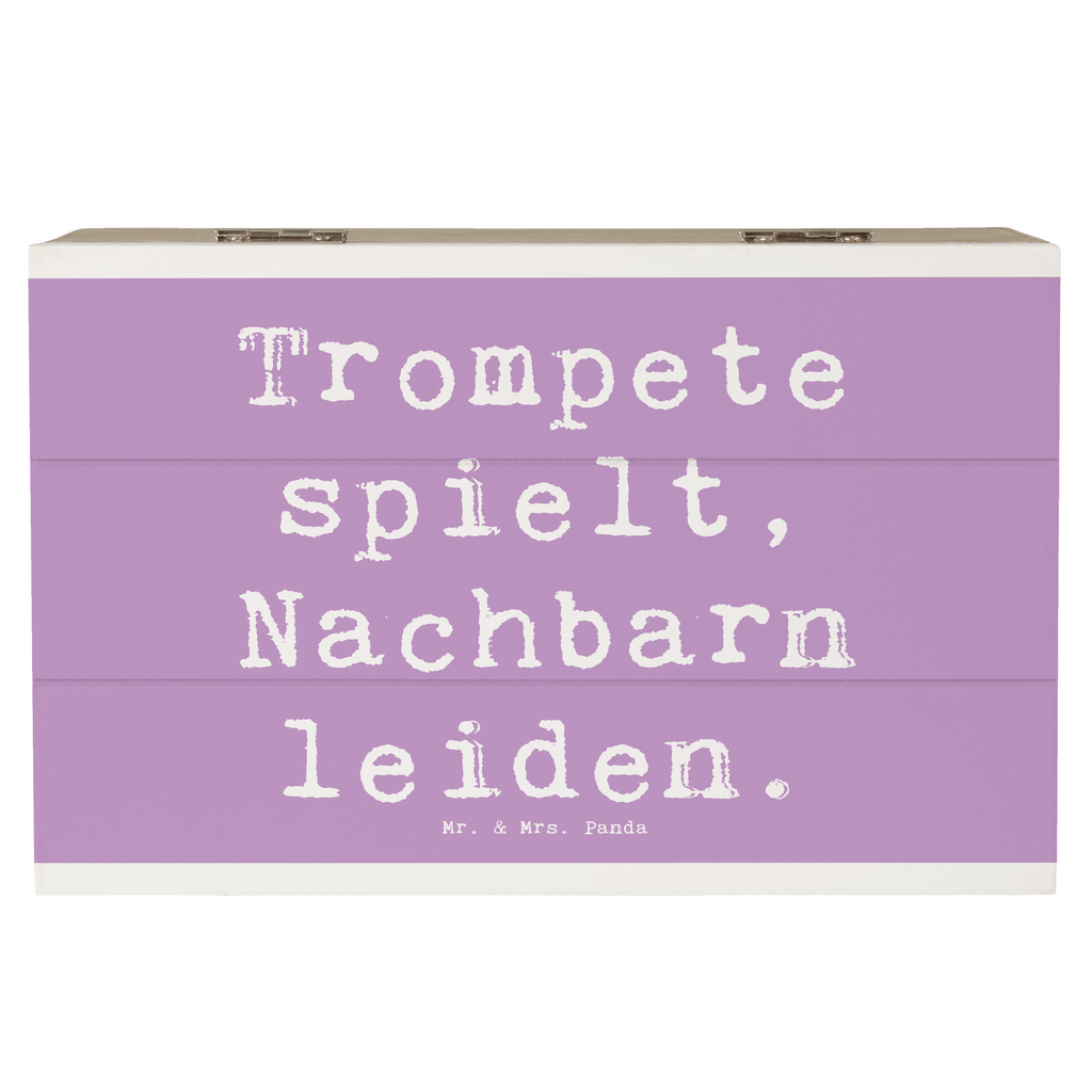 Holzkiste Spruch Trompete Freude Holzkiste, Kiste, Schatzkiste, Truhe, Schatulle, XXL, Erinnerungsbox, Erinnerungskiste, Dekokiste, Aufbewahrungsbox, Geschenkbox, Geschenkdose, Instrumente, Geschenke Musiker, Musikliebhaber