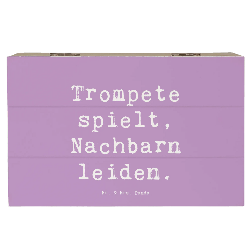 Holzkiste Spruch Trompete Freude Holzkiste, Kiste, Schatzkiste, Truhe, Schatulle, XXL, Erinnerungsbox, Erinnerungskiste, Dekokiste, Aufbewahrungsbox, Geschenkbox, Geschenkdose, Instrumente, Geschenke Musiker, Musikliebhaber