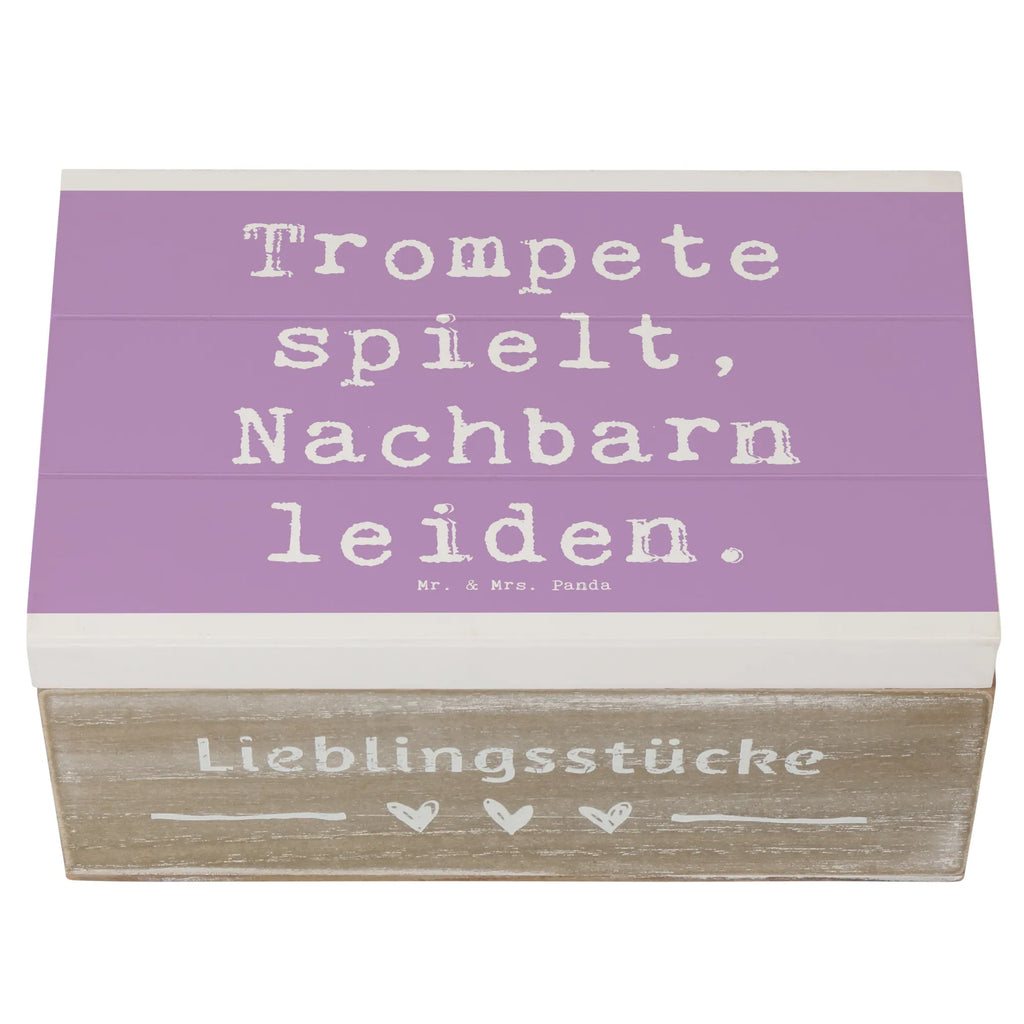 Holzkiste Spruch Trompete Freude Holzkiste, Kiste, Schatzkiste, Truhe, Schatulle, XXL, Erinnerungsbox, Erinnerungskiste, Dekokiste, Aufbewahrungsbox, Geschenkbox, Geschenkdose, Instrumente, Geschenke Musiker, Musikliebhaber