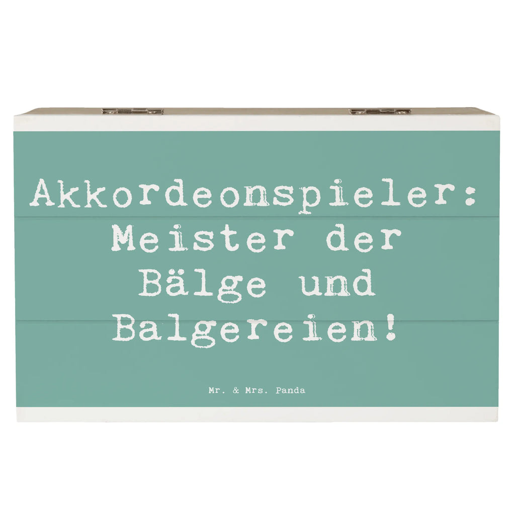 Holzkiste Spruch Akkordeonmeister Holzkiste, Kiste, Schatzkiste, Truhe, Schatulle, XXL, Erinnerungsbox, Erinnerungskiste, Dekokiste, Aufbewahrungsbox, Geschenkbox, Geschenkdose, Instrumente, Geschenke Musiker, Musikliebhaber