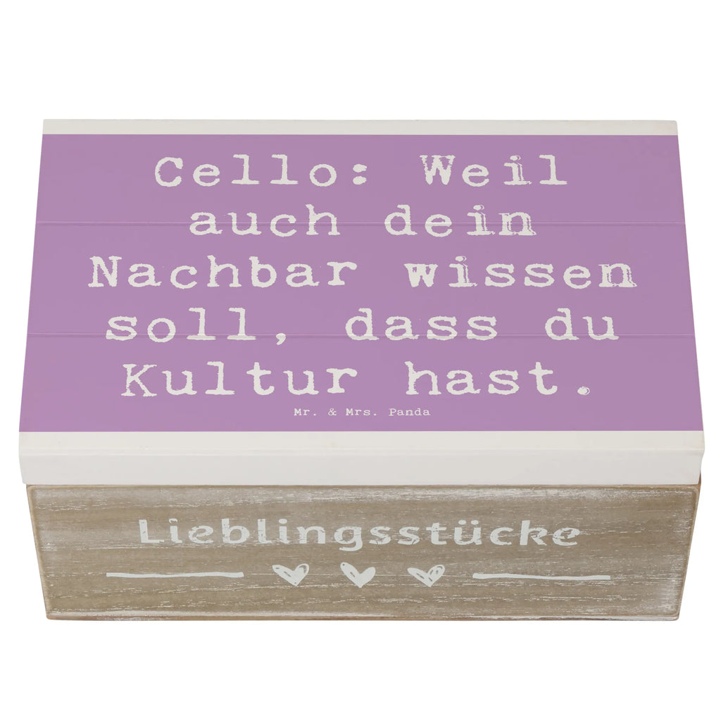 Holzkiste Spruch Cello Kultur Holzkiste, Kiste, Schatzkiste, Truhe, Schatulle, XXL, Erinnerungsbox, Erinnerungskiste, Dekokiste, Aufbewahrungsbox, Geschenkbox, Geschenkdose, Instrumente, Geschenke Musiker, Musikliebhaber