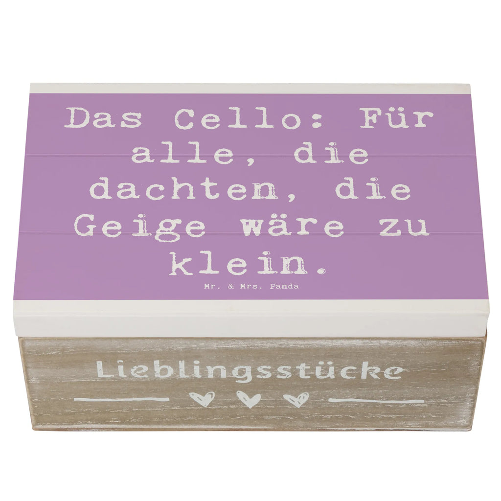 Holzkiste Spruch Cello Magie Holzkiste, Kiste, Schatzkiste, Truhe, Schatulle, XXL, Erinnerungsbox, Erinnerungskiste, Dekokiste, Aufbewahrungsbox, Geschenkbox, Geschenkdose, Instrumente, Geschenke Musiker, Musikliebhaber