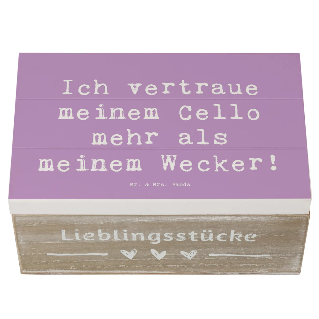 Holzkiste Spruch Cello Vertrauen Holzkiste, Kiste, Schatzkiste, Truhe, Schatulle, XXL, Erinnerungsbox, Erinnerungskiste, Dekokiste, Aufbewahrungsbox, Geschenkbox, Geschenkdose, Instrumente, Geschenke Musiker, Musikliebhaber