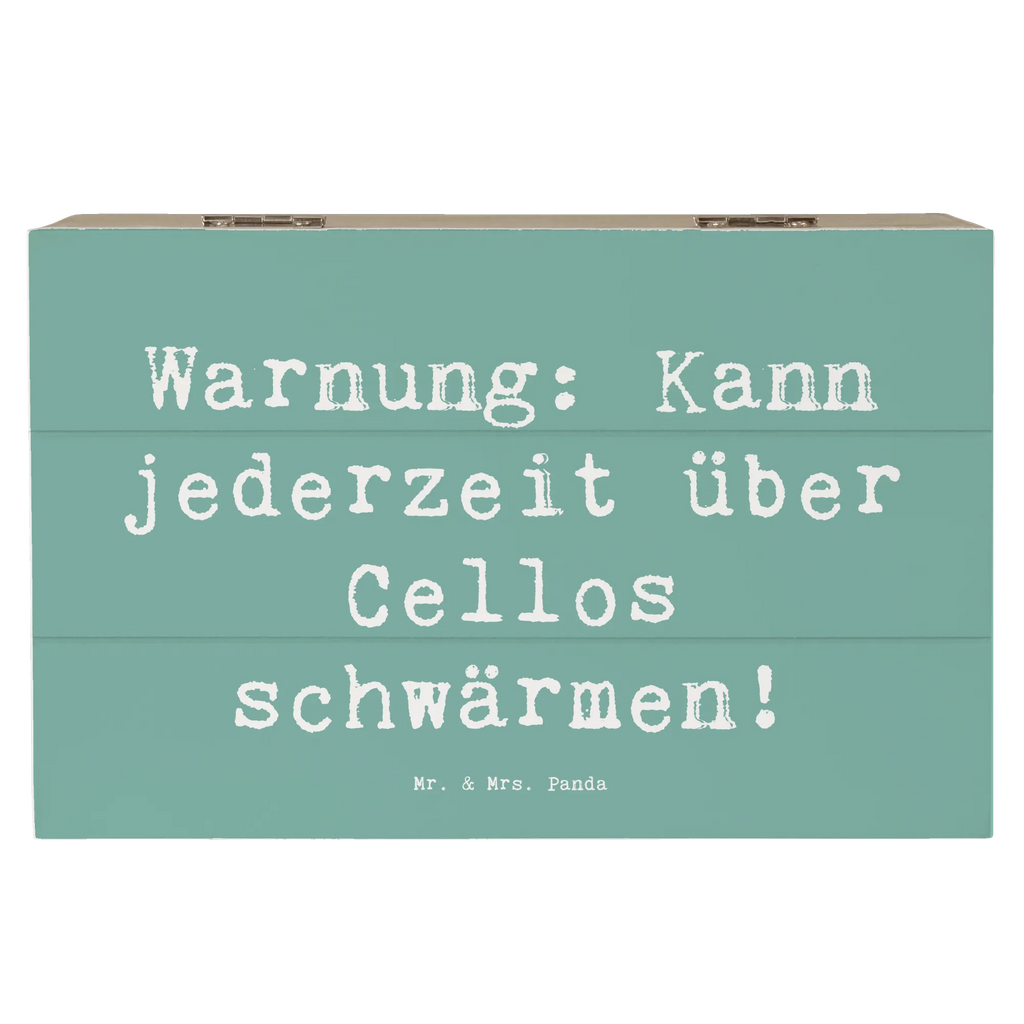 Holzkiste Spruch Cello Schwärmerei Holzkiste, Kiste, Schatzkiste, Truhe, Schatulle, XXL, Erinnerungsbox, Erinnerungskiste, Dekokiste, Aufbewahrungsbox, Geschenkbox, Geschenkdose, Instrumente, Geschenke Musiker, Musikliebhaber