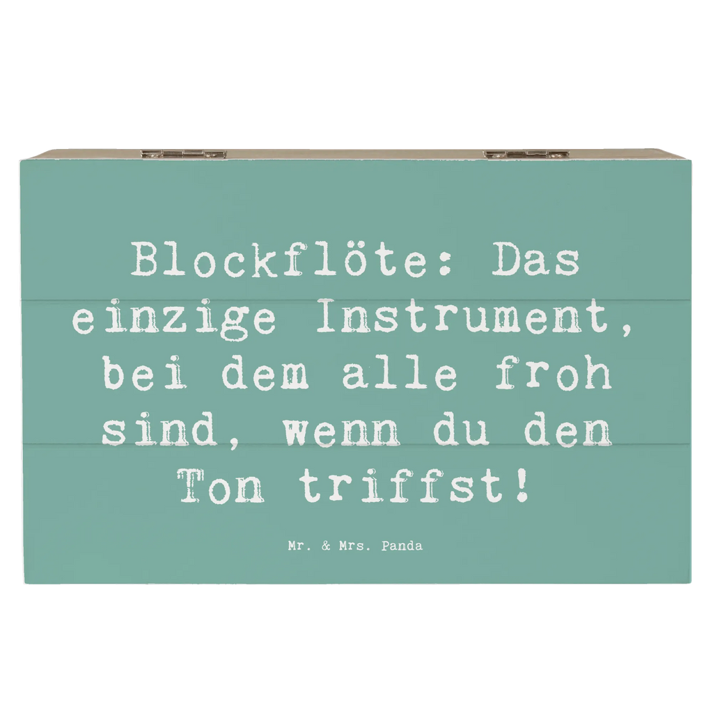 Holzkiste Spruch Blockflöte Freude Holzkiste, Kiste, Schatzkiste, Truhe, Schatulle, XXL, Erinnerungsbox, Erinnerungskiste, Dekokiste, Aufbewahrungsbox, Geschenkbox, Geschenkdose, Instrumente, Geschenke Musiker, Musikliebhaber