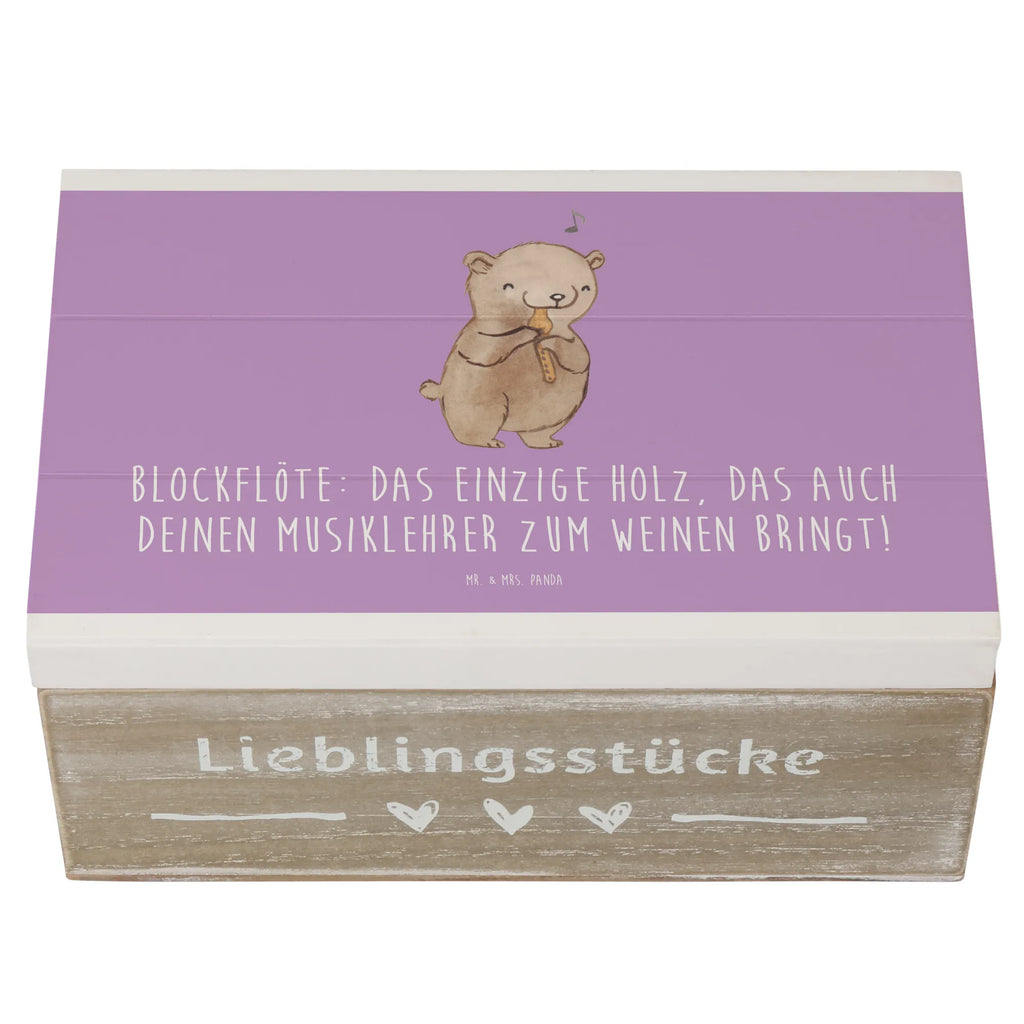 Holzkiste Blockflöte Humor Holzkiste, Kiste, Schatzkiste, Truhe, Schatulle, XXL, Erinnerungsbox, Erinnerungskiste, Dekokiste, Aufbewahrungsbox, Geschenkbox, Geschenkdose, Instrumente, Geschenke Musiker, Musikliebhaber