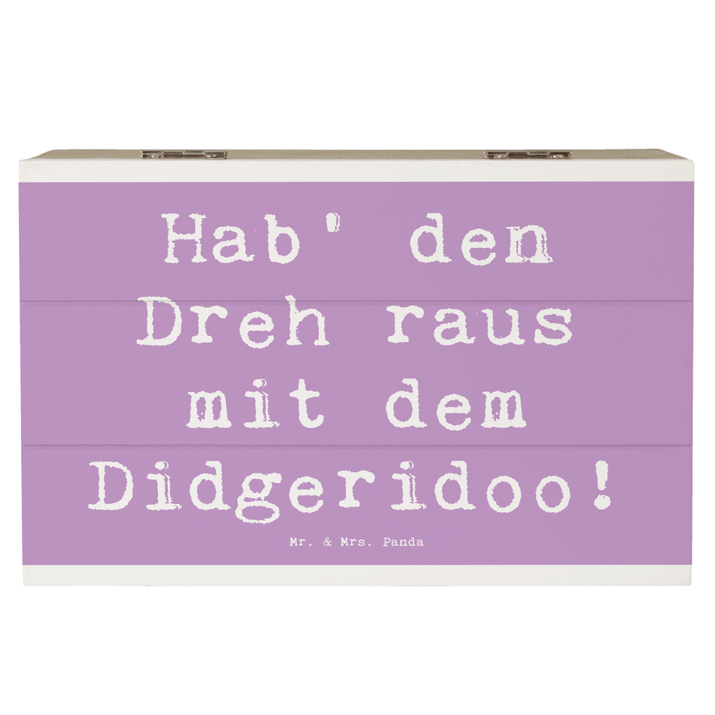 Holzkiste Spruch Didgeridoo Dreh Holzkiste, Kiste, Schatzkiste, Truhe, Schatulle, XXL, Erinnerungsbox, Erinnerungskiste, Dekokiste, Aufbewahrungsbox, Geschenkbox, Geschenkdose, Instrumente, Geschenke Musiker, Musikliebhaber