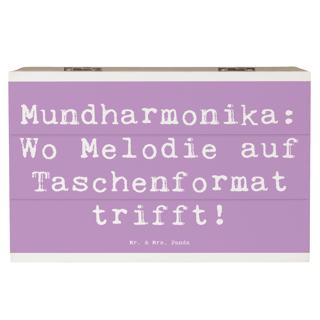 Holzkiste Spruch Mundharmonika: Wo Melodie auf Taschenformat trifft! Holzkiste, Kiste, Schatzkiste, Truhe, Schatulle, XXL, Erinnerungsbox, Erinnerungskiste, Dekokiste, Aufbewahrungsbox, Geschenkbox, Geschenkdose, Instrumente, Geschenke Musiker, Musikliebhaber