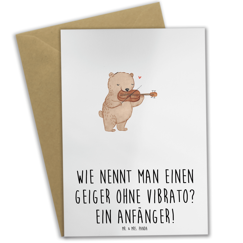 Grußkarte Violine Anfänger Grußkarte, Klappkarte, Einladungskarte, Glückwunschkarte, Hochzeitskarte, Geburtstagskarte, Karte, Ansichtskarten, Instrumente, Geschenke Musiker, Musikliebhaber