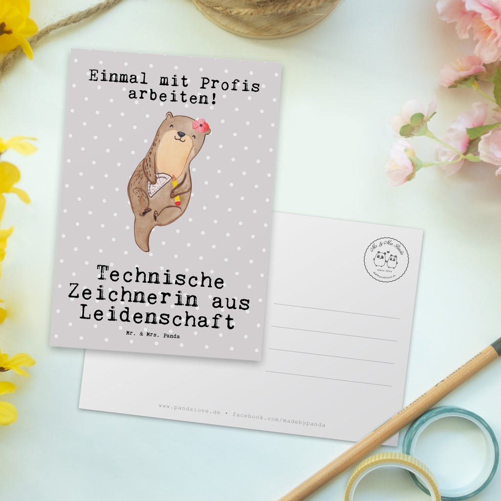 Postkarte Technische Zeichnerin aus Leidenschaft Postkarte, Karte, Geschenkkarte, Grußkarte, Einladung, Ansichtskarte, Geburtstagskarte, Einladungskarte, Dankeskarte, Ansichtskarten, Einladung Geburtstag, Einladungskarten Geburtstag, Beruf, Ausbildung, Jubiläum, Abschied, Rente, Kollege, Kollegin, Geschenk, Schenken, Arbeitskollege, Mitarbeiter, Firma, Danke, Dankeschön