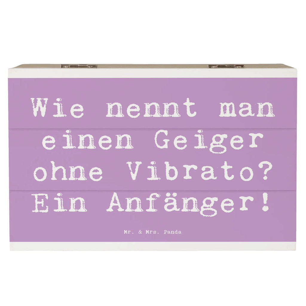 Holzkiste Spruch Violine Anfänger Holzkiste, Kiste, Schatzkiste, Truhe, Schatulle, XXL, Erinnerungsbox, Erinnerungskiste, Dekokiste, Aufbewahrungsbox, Geschenkbox, Geschenkdose, Instrumente, Geschenke Musiker, Musikliebhaber