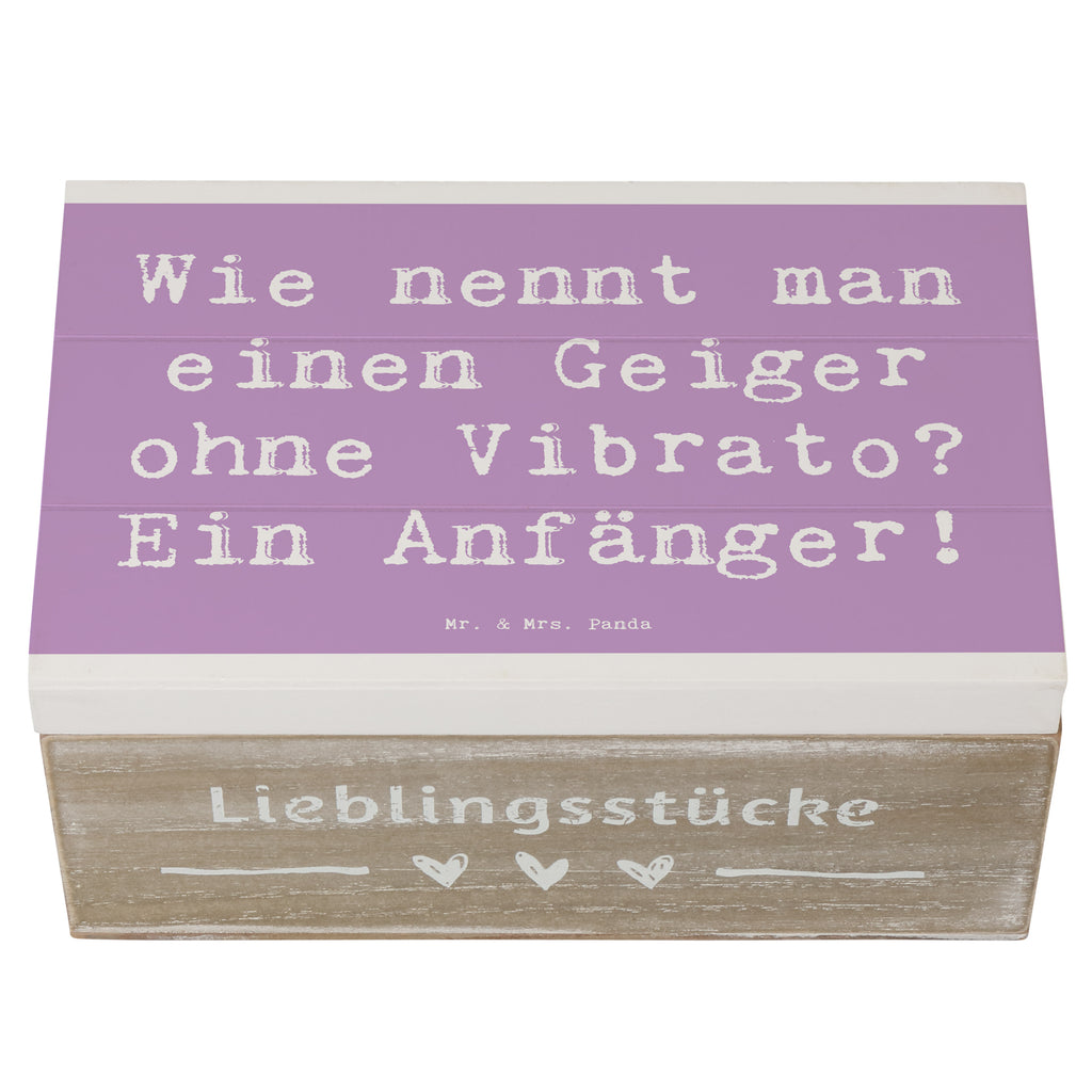 Holzkiste Spruch Violine Anfänger Holzkiste, Kiste, Schatzkiste, Truhe, Schatulle, XXL, Erinnerungsbox, Erinnerungskiste, Dekokiste, Aufbewahrungsbox, Geschenkbox, Geschenkdose, Instrumente, Geschenke Musiker, Musikliebhaber