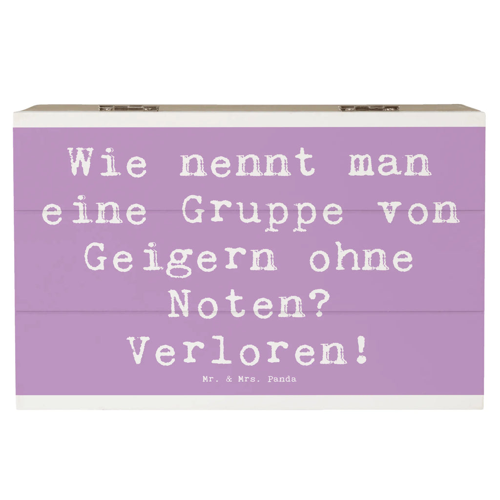 Holzkiste Spruch Verlorene Geiger Holzkiste, Kiste, Schatzkiste, Truhe, Schatulle, XXL, Erinnerungsbox, Erinnerungskiste, Dekokiste, Aufbewahrungsbox, Geschenkbox, Geschenkdose, Instrumente, Geschenke Musiker, Musikliebhaber